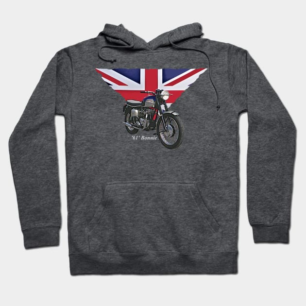 Bonnie Brit Hoodie by motomessage